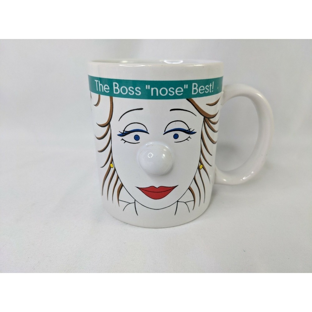 Ganz The‎ Boss Nose Best Coffee Cup Mug